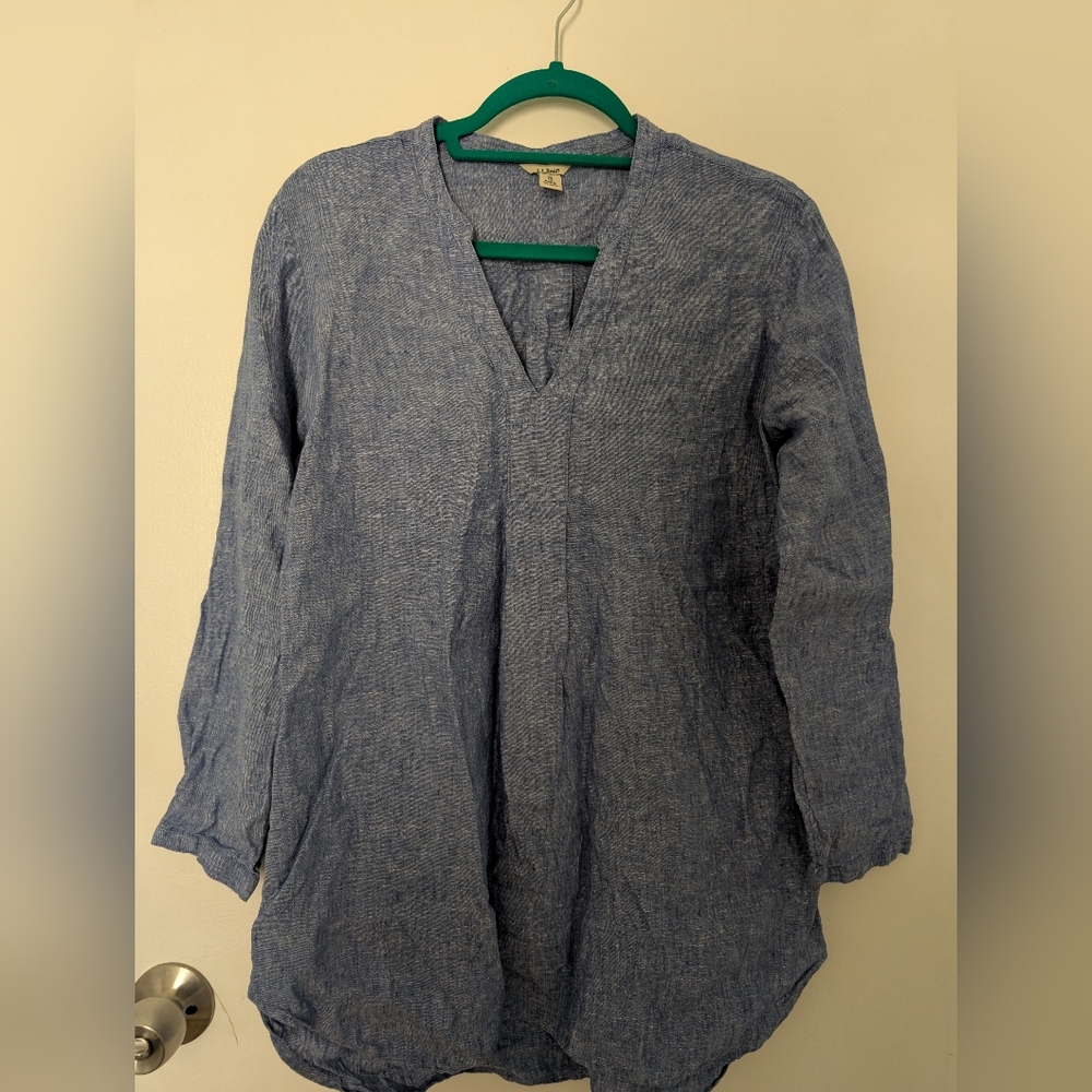 LL Bean V Neck Tunic
